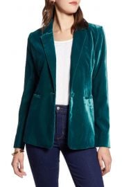 Halogen   Velvet Blazer   Nordstrom at Nordstrom